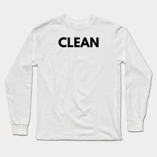 CLEAN Long Sleeve T-Shirt